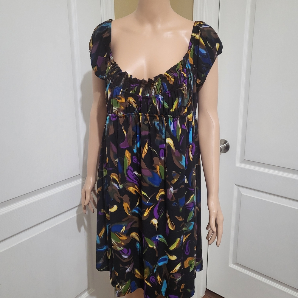 Alyx Multicolor Abstract Dress